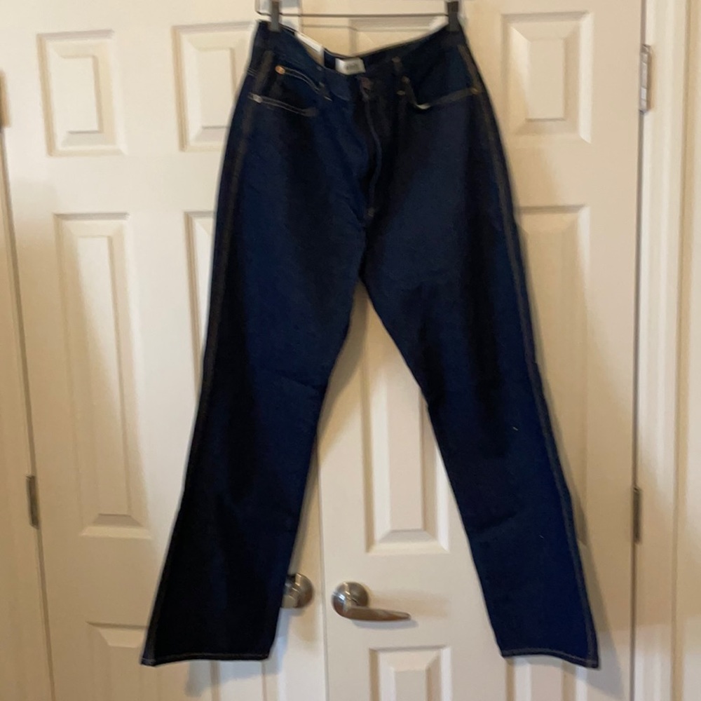 70's  high rise boot with vintage triple needle